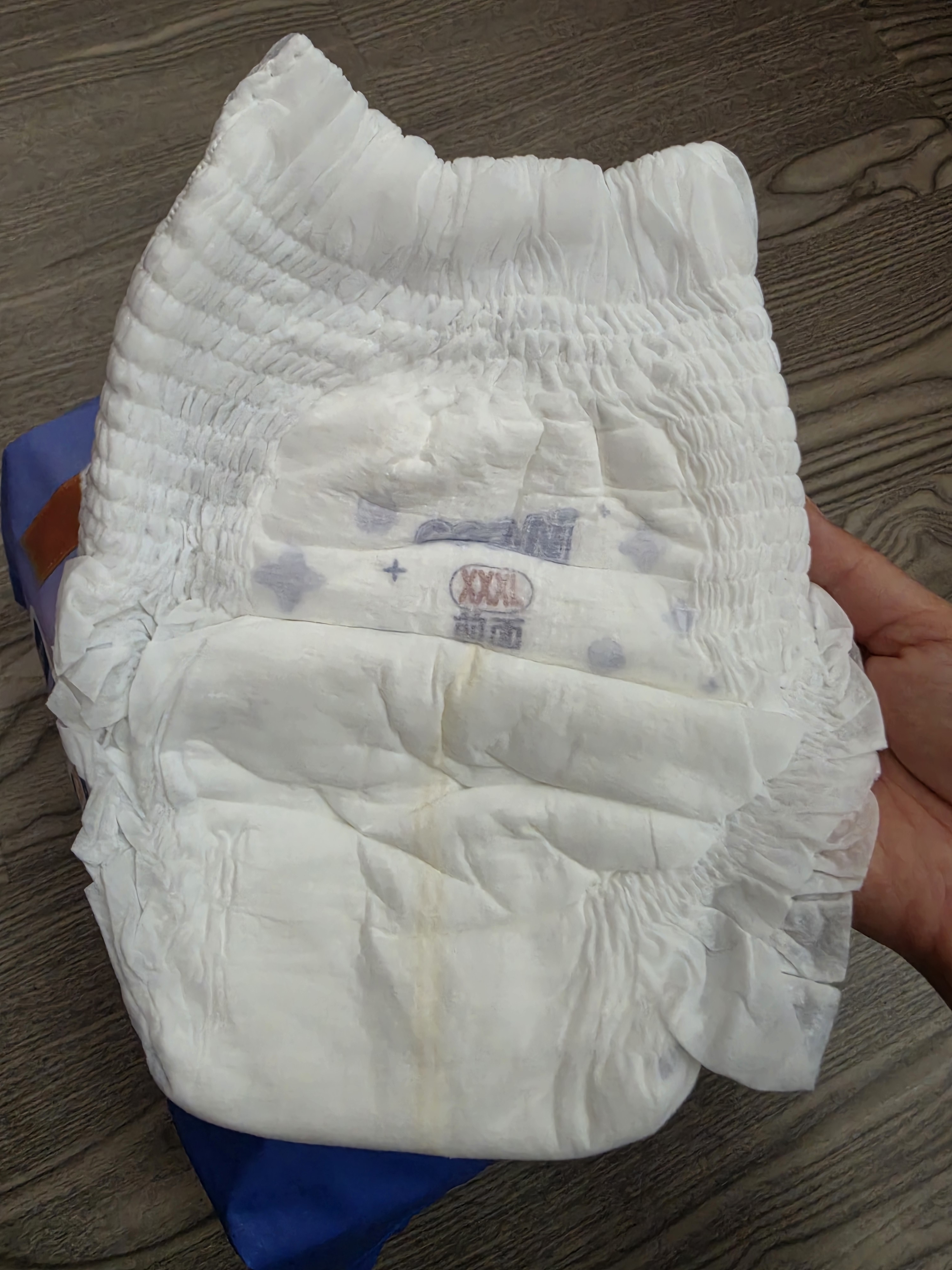 大王（GOO.N）大王天使系列拉拉裤XXXL18片(≥17KG)尿不湿婴儿 双驱芯 柔载万滴 实拍图