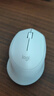 罗技（Logitech）M330 静音鼠标 无线鼠标 办公鼠标 右手鼠标 带无线微型接收器 白色 实拍图