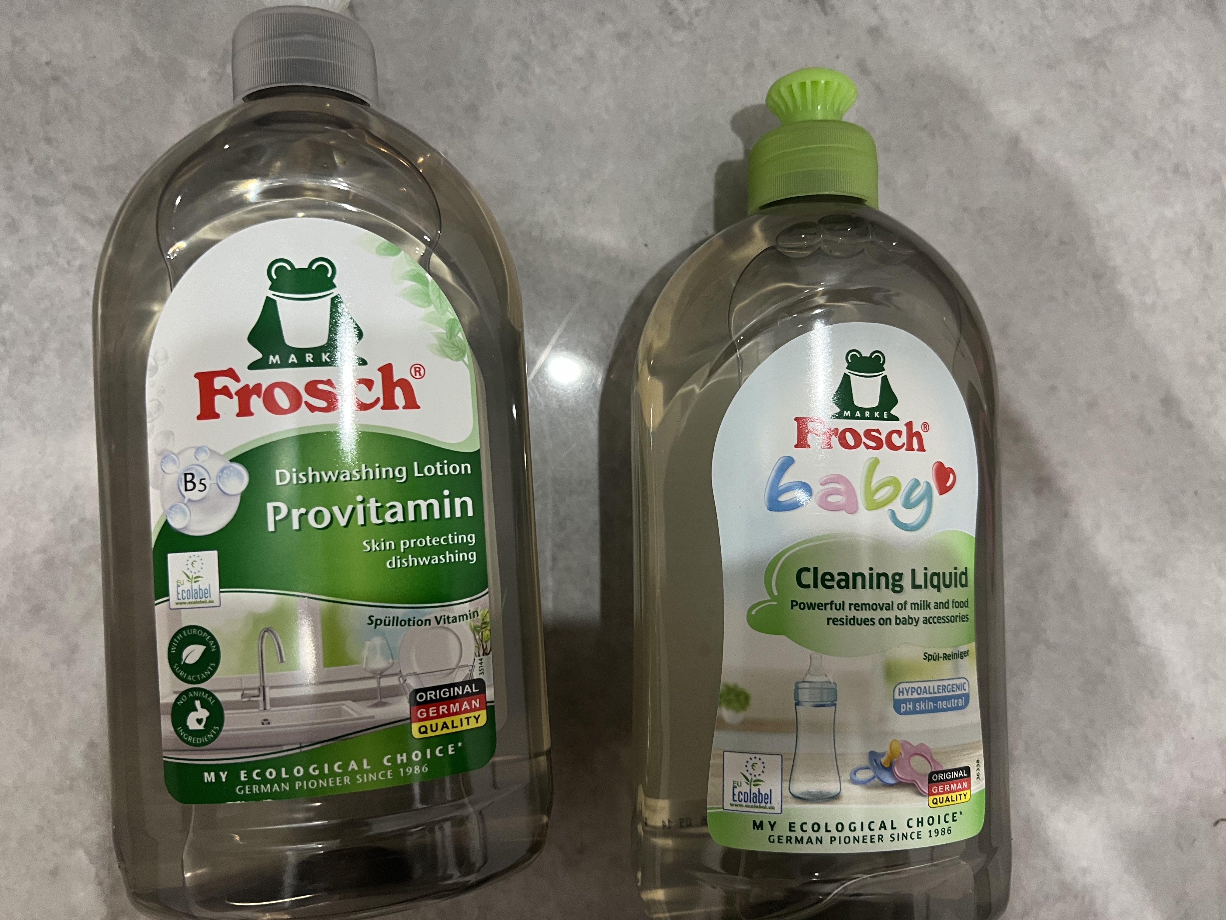Frosch婴童餐具洗洁精 500ml 温和配方 温和去污 德国原装进口 实拍图
