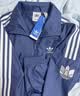 adidas宽松日常舒适运动夹克外套男女春季新款阿迪达斯官方三叶草   深蓝（推荐选大一码)   XS 实拍图