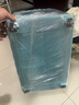 SPACEXPERT 衣物收纳箱特大号塑料整理箱车载储物箱60L蓝色 1个装 带轮 实拍图