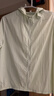 真维斯（Jeanswest）时尚防晒衣女夏季新款女士轻薄透气皮肤衣女装冰感连帽防晒服外套 豆绿 UPF50+ （纯色） 2XL 实拍图