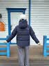 波司登（BOSIDENG）26早秋新款羽绒服男女同款短款连帽百搭加厚时尚外套B260246390DS 【店长推荐】中山青5870 S 160/84A 体重约100-110斤 实拍图