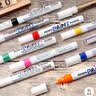 斑马牌（ZEBRA）油漆笔 油性记号笔 大号物流笔签名笔/马克笔 PAINT-MOP 金色 单支装 实拍图