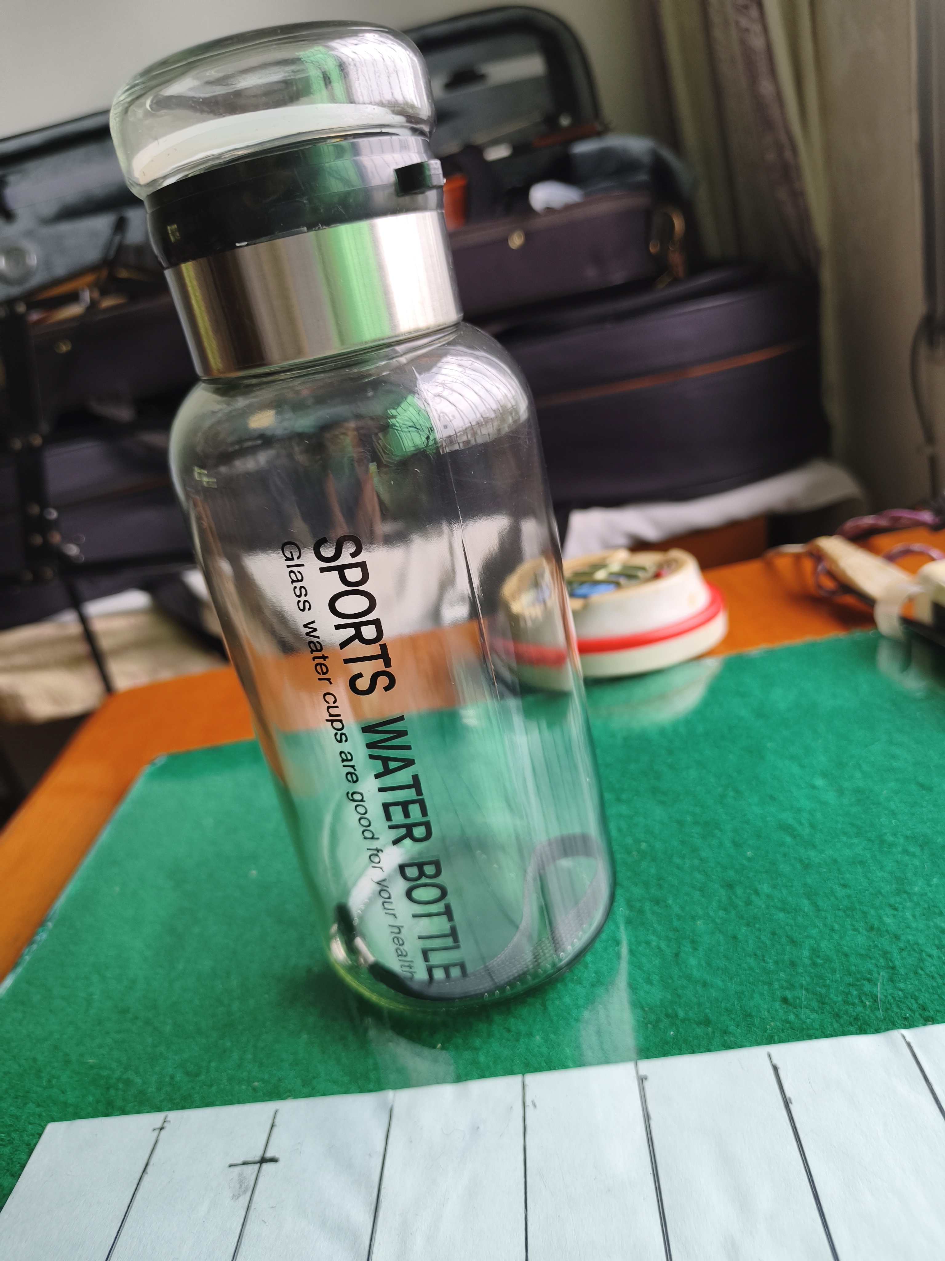【送杯套】玻璃杯吨吨杯茶水分离杯带茶仓大容量提绳泡茶水杯 吨吨杯 1000ml 实拍图