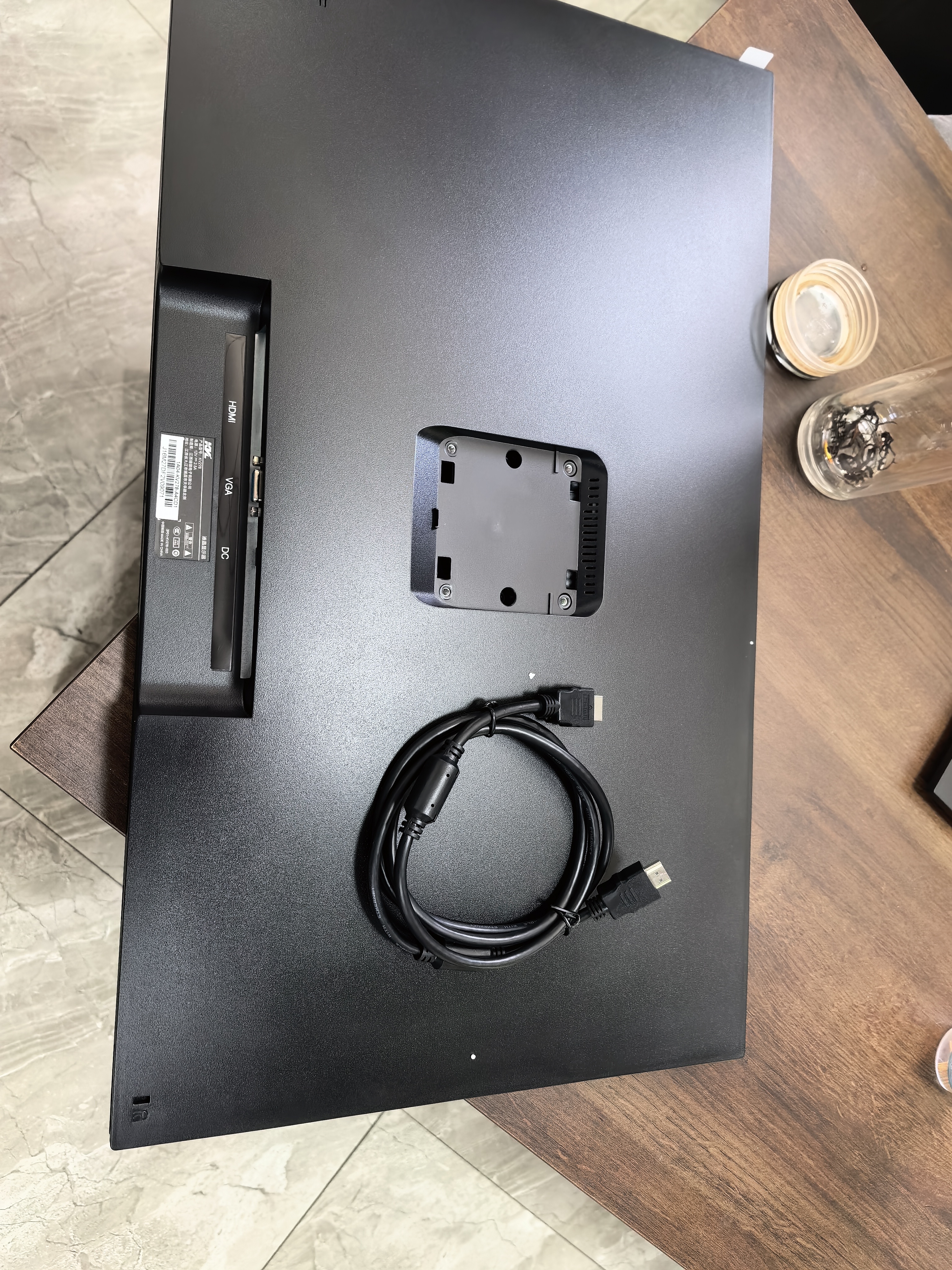 KVL 27英寸1080P高清办公显示器 100hz低蓝光不闪屏 广视角 支持壁挂 三面微边框家用显示屏KV278 实拍图