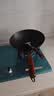 帅康（Sacon）章丘手工铁锅老式炒锅家用无涂层圆底炒菜锅含钛防锈已开锅30cm 实拍图