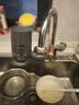 美的（Midea）净水器水龙头过滤器家用自来水滤水器直饮前置过滤器厨房卫生间通用除水垢除余氯双出水可清洗滤芯 一机三芯【两年免换滤芯】 实拍图