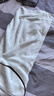 洁丽雅（Grace）菠萝格浴巾女可裹家用吸水速干情侣男大人毛浴巾140*70cm浅绿色 实拍图