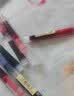 过家家玩具17直液式中性笔0.5全针管速干黑笔蓝笔红笔 黑笔8支+红笔2支 实拍图