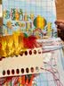 kecss 2026新款百寿图十字绣线绣客厅手工自己绣寿字祝寿小件玄关竖版 丝线60*60CM中格3股 实拍图