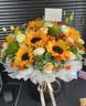 冉子花坊鲜花速递同城配送向日葵混搭抱抱桶玫瑰送女友爱人生日礼物真鲜花 抱抱桶混搭 实拍图