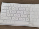 雷柏（Rapoo）E9000G升级款 78键无线/蓝牙多模键盘 刀锋超薄紧凑便携无线键盘 电脑笔记本商务办公键盘 白色 实拍图