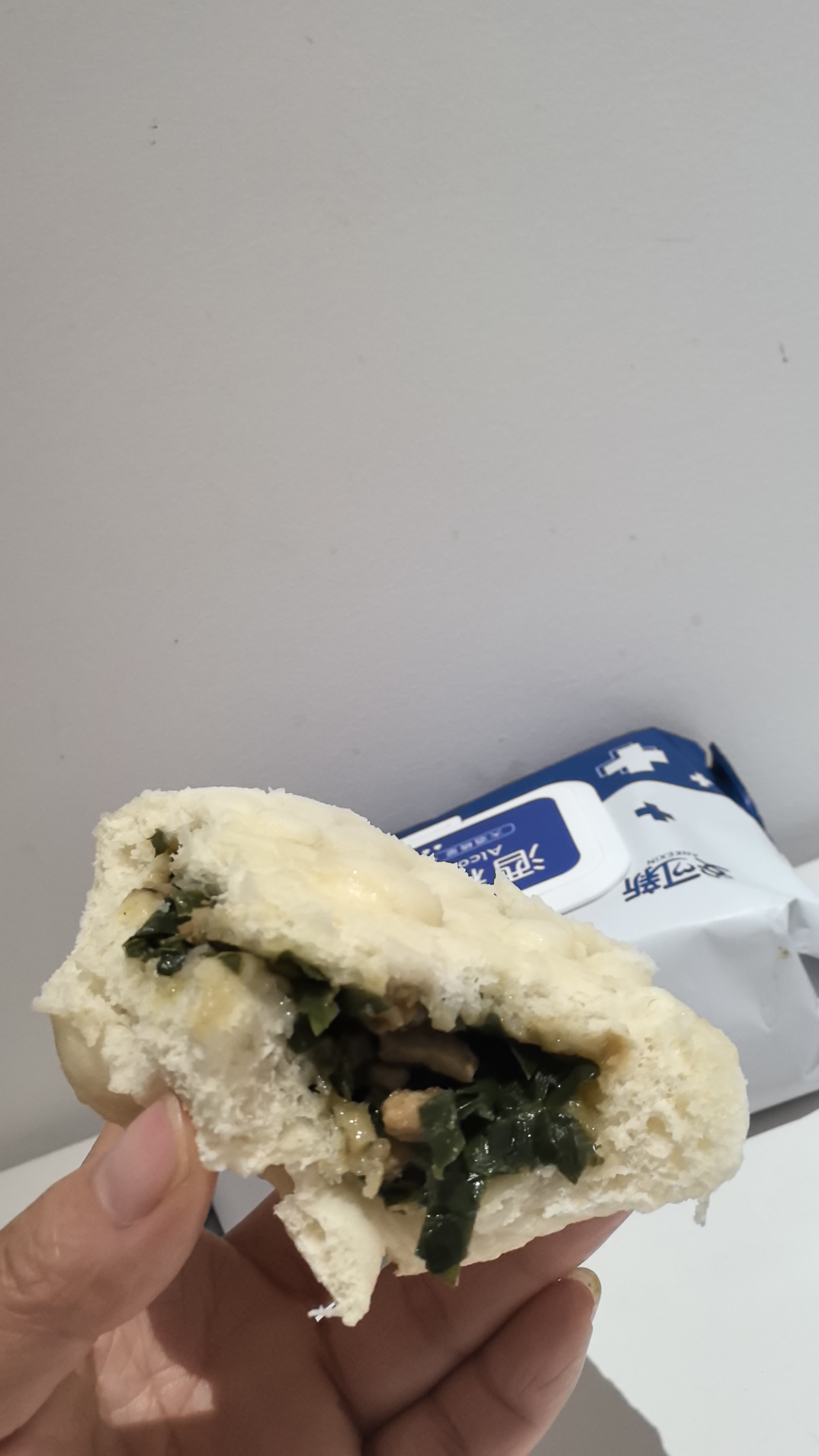 安可新75%酒精湿巾杀菌率99% 加厚珍珠纹80抽5包卫生湿巾180*140mm 实拍图