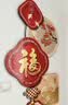 YIJLJ入户走廊挂画福字氛围灯玄关装饰画带灯发光新中式高级感过道壁画 平安福来306920 50*100 常规挂画（无灯款） 晶瓷水晶画面 实拍图
