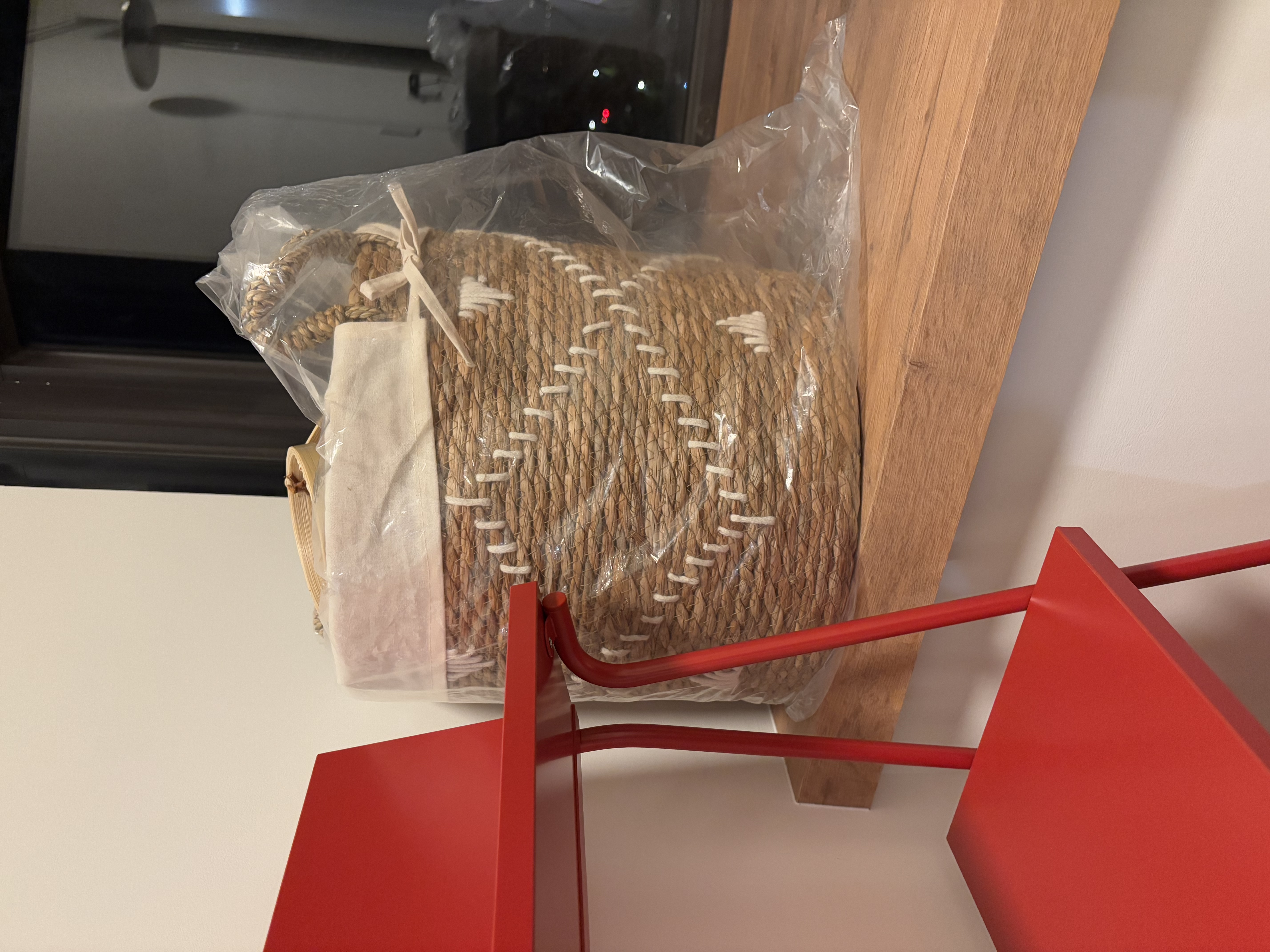 宜家（IKEA）KRONIKOR康尼克开放式储物搁架落地置物架收纳架 红色开放式储物 实拍图