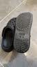 卡骆驰（CROCS）男女泡芙洞洞鞋户外休闲时尚厚底一脚蹬沙滩鞋 207521-001 38-39 实拍图