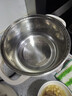 美的（Midea）电煮锅 0涂层不锈钢 宿舍小电锅 多功能家用宿舍泡面小火锅 2.6L蒸煮一体电热锅 XZC2066G 配蒸笼 实拍图
