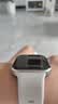 华为HUAWEI WATCH FIT 4 悦动白氟橡胶表带 华为运动智能手表超轻薄大屏潮流运动蓝牙通话 实拍图
