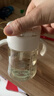 皇宠儿童牛奶杯一岁以上学饮水杯弹盖吸管杯直饮奶瓶330ml+吸嘴 实拍图