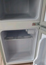 志高（CHIGO）双门冰箱118升两门宿舍租房小户型家用冷藏冷冻小冰箱节能BCD-118A158JD银色 以旧换新 实拍图