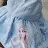 迪士尼（Disney）冰雪奇缘爱莎公主女童帽子儿童遮阳帽夏迪士尼艾莎防晒太阳帽春秋 实拍图