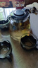 【京东物流】茶壶套装整套茶具大容量玻璃茶杯带滤网耐高温泡茶具 1000ML一壶+四杯套装【无茶盘】 实拍图