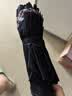 天堂伞 加大雨伞三折 经典商务伞格纹10骨加大雨伞男女 黑色 实拍图
