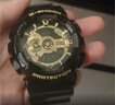 卡西欧（CASIO）手表男G-SHOCK黑金运动电子日韩表礼盒款送男友礼物GA-110GB-1A 实拍图