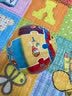 费雪（Fisher-Price）儿童玩具球 宝宝卡通小皮球拍拍球彩印球15cm拼图生日礼物礼品 实拍图