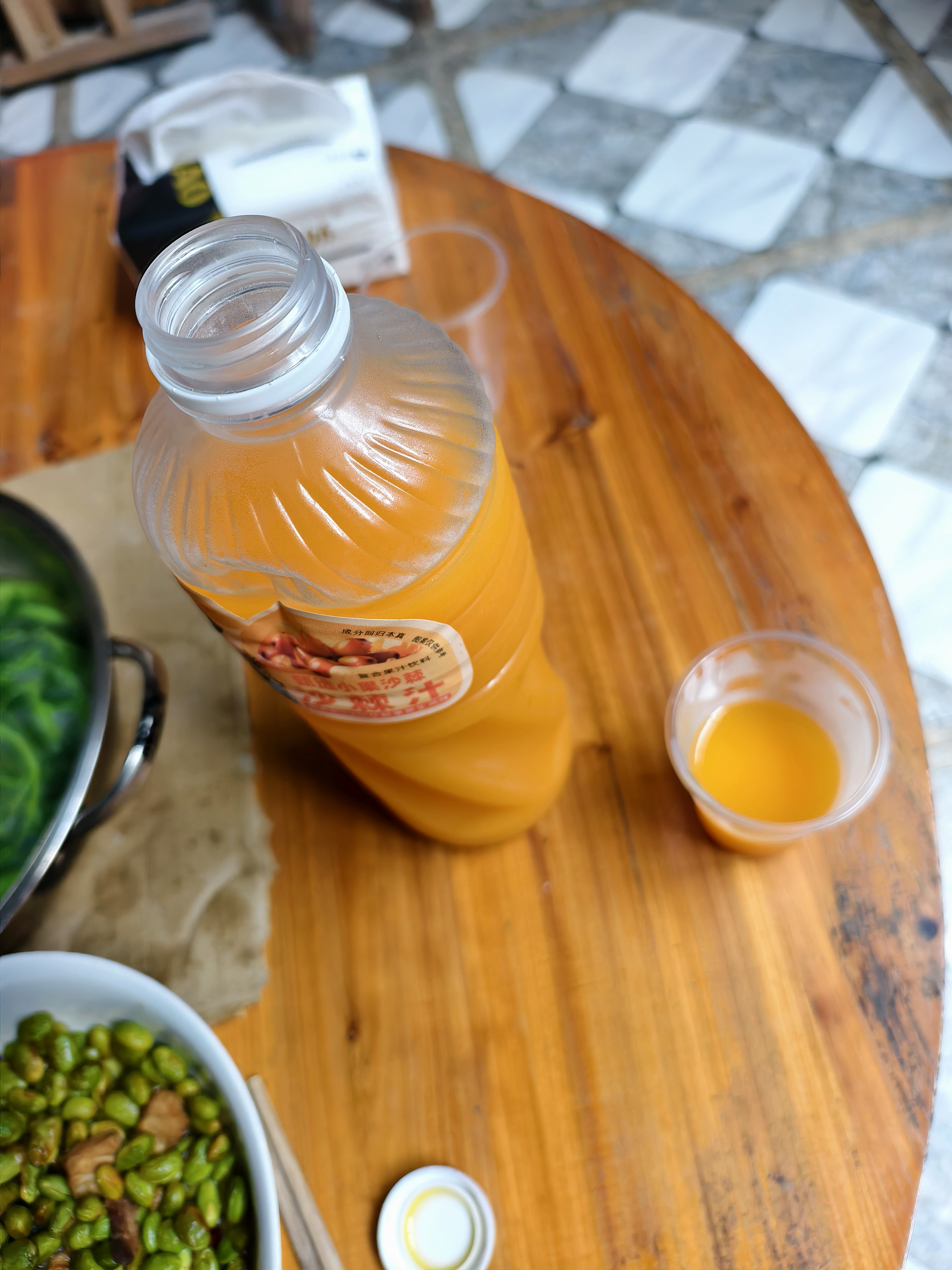 果农禧事 小果复合沙棘汁 果味果汁饮料 大容量 1300mL*2瓶 去果渣纯果汁 实拍图