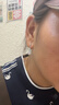 建禄四叶草银耳环耳饰女士气质耳坠高级感生日七夕礼物送老婆妈妈女友 四叶草银耳环【证书】 实拍图
