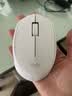 罗技（Logitech）M330 静音鼠标 无线鼠标 办公鼠标 右手鼠标 带无线微型接收器 白色 实拍图