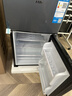 奥克斯小冰箱家用小型迷你冷藏冷冻两用出租房宿舍用节能省电寝室办公室电冰箱 【节能省电】156灰【高效保鲜 铜管速冷】42L 实拍图