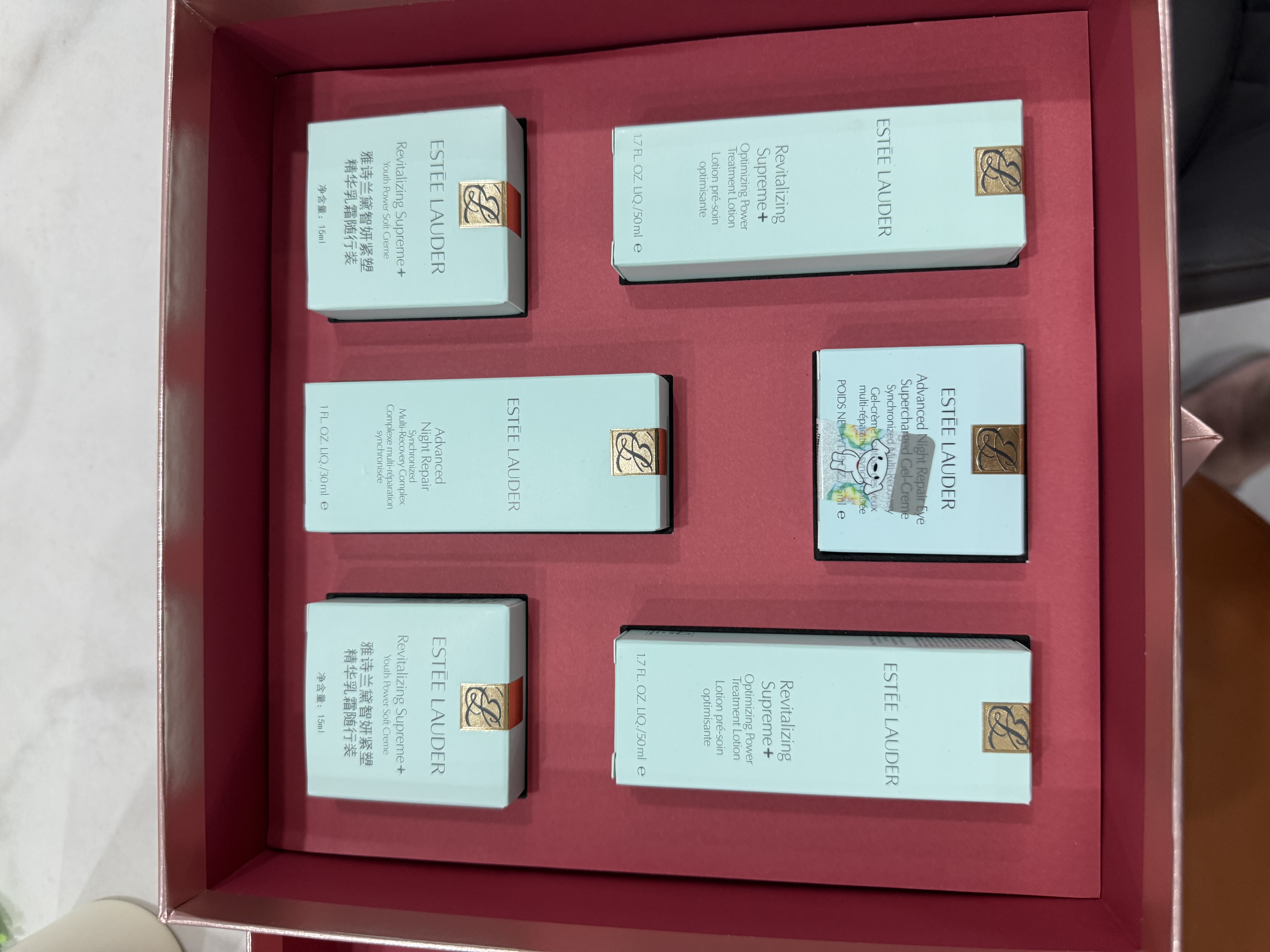 雅诗兰黛小棕瓶护肤品套装(精华30ml+眼霜15ml)化妆品礼盒生日礼物送老婆 实拍图
