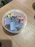 新时达50mm彩色长尾夹12只 环保涂料 电泳工艺 强夹力 金属材质 商务风格 铁票夹 办公文具 文件票夹 实拍图