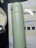 米家弹盖保冷杯 480ml 竹绿色 学生车载旅行便携不锈钢水杯 实拍图