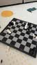 友邦（UB） 国际象棋磁性折叠便携成人儿童学生教学露营用棋4812B-C(大号) 实拍图