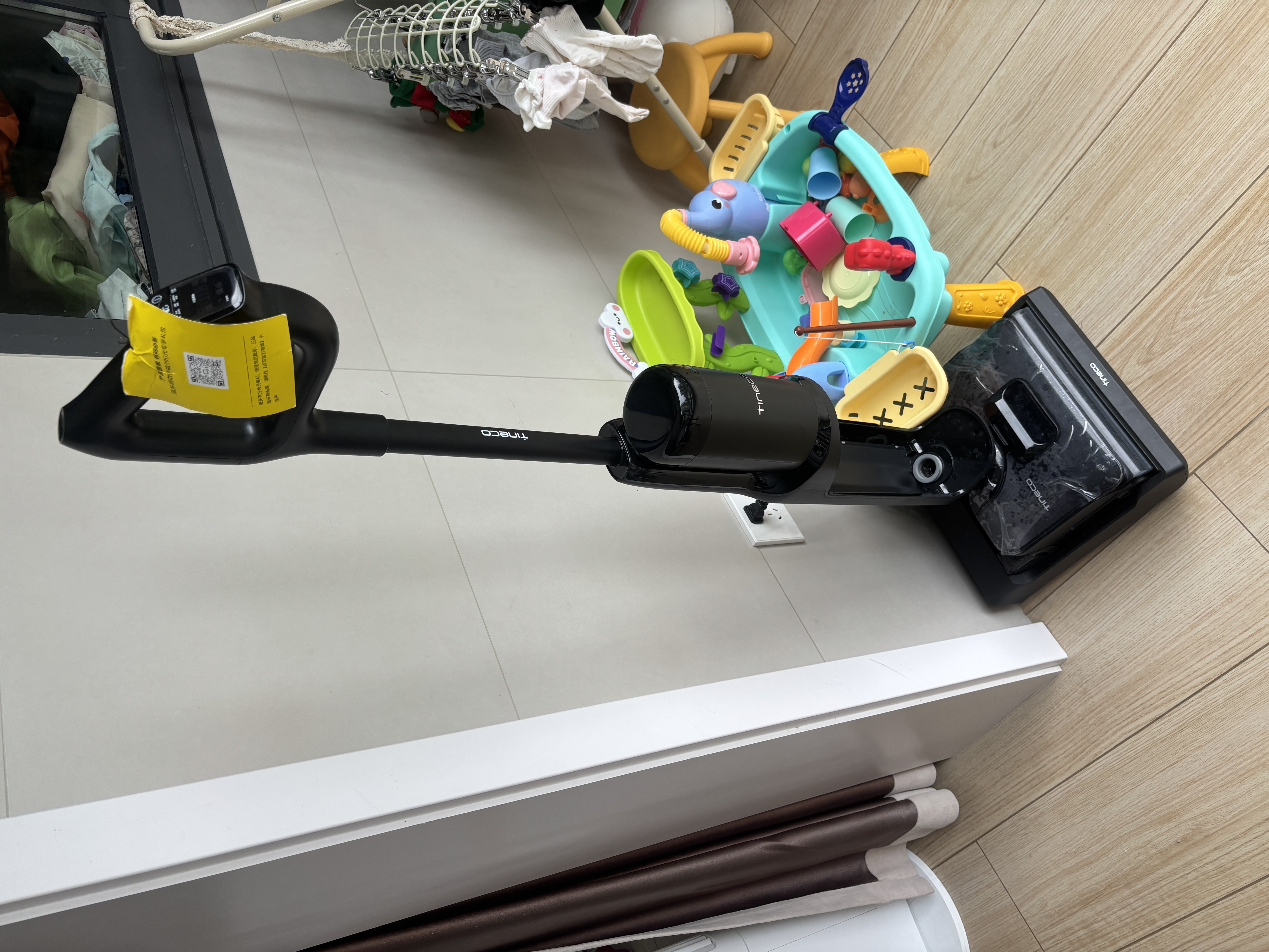 添可极客2.0【110℃除菌 28Kpa暴风吸】家用洗地机洗拖吸一体 扫地机器人 洗地拖地一体机 实拍图