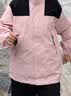 西域骆驼（VANCAMEL）夹克男冬季保暖户外冲锋衣登山男女款百搭三合一外套 嫩粉 L 实拍图