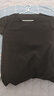 续点 短袖t恤男 纯色运动夏季休闲紧身圆领上衣白色修身衣服男士T恤衫 黑色+黑色(两件装) XL (175) （135-150斤左右） 实拍图
