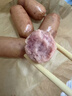 黄金香即食爆汁黑猪牛筋肠360g/10个火腿肠午餐肉食材火山石烤肠热狗 实拍图