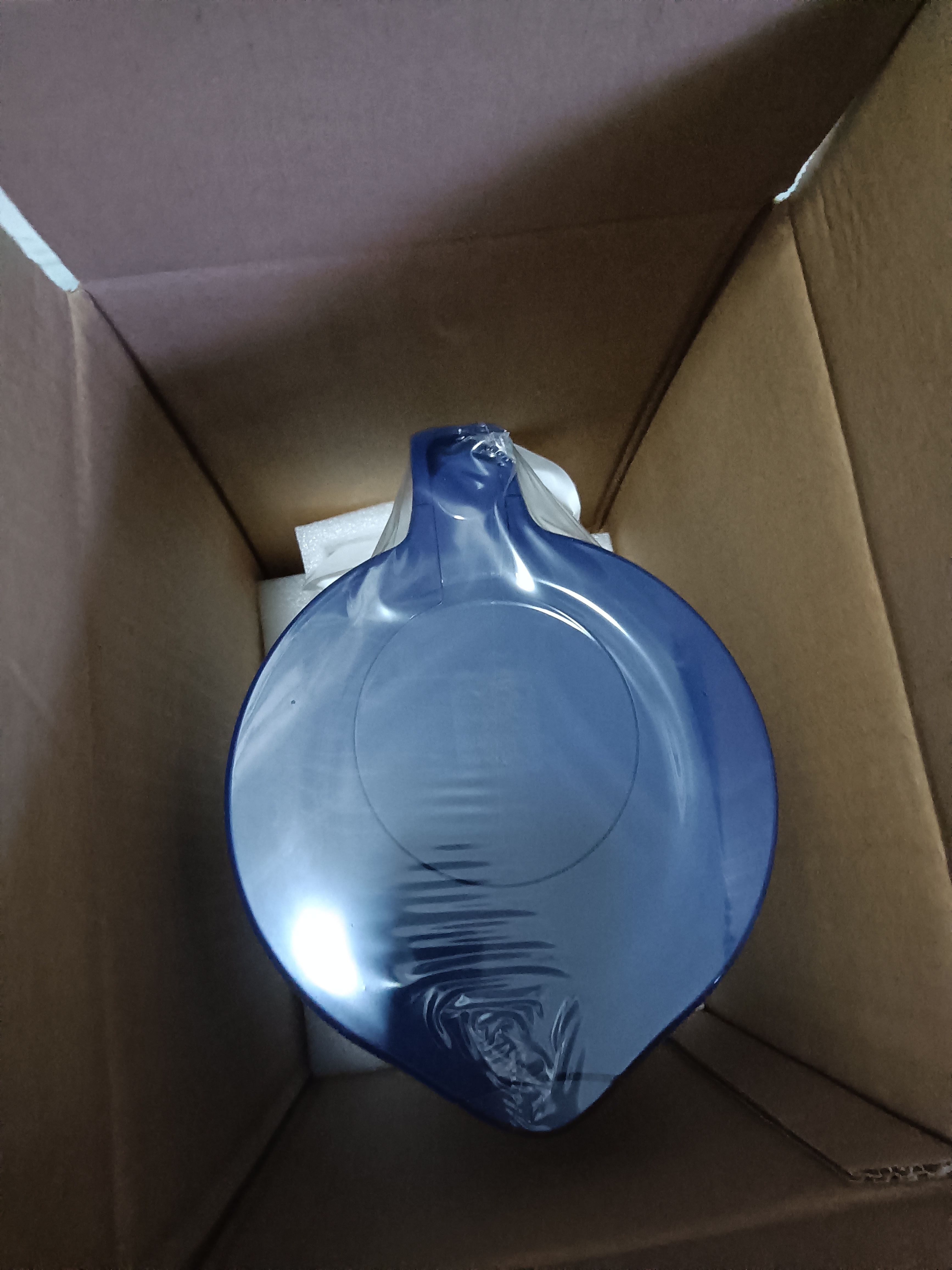 苏泊尔（SUPOR）家用净水壶 便携式滤水壶蔚蓝1壶1芯过滤净水器净水壶自来水活性炭过滤器滤水器家用版蓝色UF03 实拍图