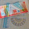 国誉(KOKUYO)学生考试绘图测量套尺(15cm直尺+三角尺*2+量角器)尺子套装 GY-GBA501 实拍图