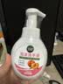 洁芙朗（JAFFRONG）泡沫洗手液300ml 泡沫细腻洁净易冲洗水蜜桃香味成人家用通用 实拍图