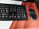 双飞燕（A4TECH）KB-N9100 104键 有线键鼠套装 有线键盘鼠标套装电脑键盘鼠标有线办公 黑色 U口键盘+U口鼠标 有线 实拍图