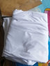 奥义驰圆领纯棉短袖t恤男定制logo扎染学生半袖女上衣情侣装diy来图定制 重磅纯白T恤 XL 【135-150斤】 实拍图