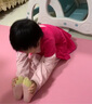 悦步瑜伽垫加厚加宽防滑运动健身垫隔音家用地垫子锻炼垫女士运动垫 公主粉【含绑带+网包】 185*80cm【厚度15mm】 实拍图