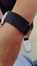 竞技者适于华为手表watch4/Pro表带watch3pro/GT5/GT4/GT3/GT6磁吸钛金属不锈钢手表带男款高级46/48 曜石黑-编织链式22mm接口 实拍图