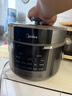 美的（Midea）电压力锅电高压锅家用6L大容量多功能电饭煲5L高压电饭锅不粘双胆智能煮饭煲汤一键排气4-5人用 8L 【超大容量】多口之家 实拍图